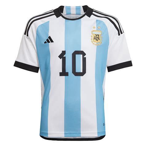 kid's replica adidas messi argentina home jersey 2022|messi jersey for kids.